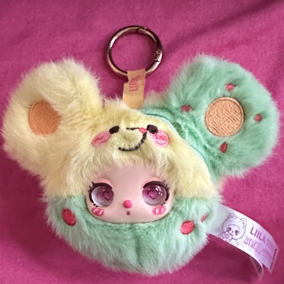 Liila’s Garden Other - Liila’s Garden Tea Party Mini - Green and Yellow- Green Plum Mouse